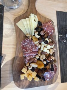 charcuterie platter from meats at Fatted Calf